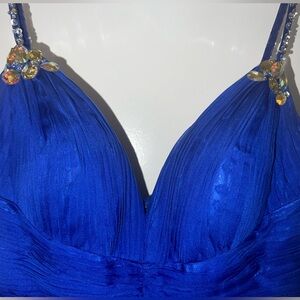 Mac Duggal Royal blue cocktail dress size 4